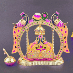 Temple Style Laddu Gopal Jhula