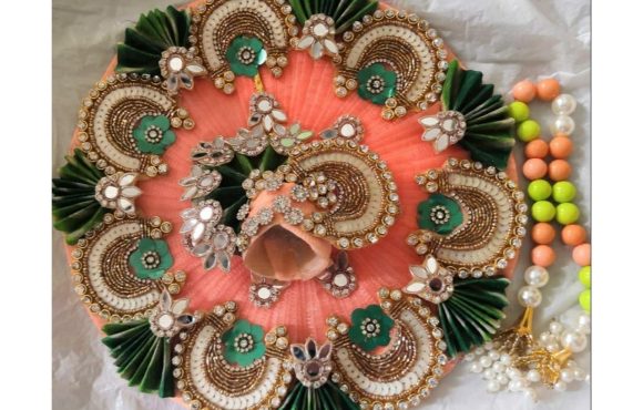 Satin Silk Multicolour Designer